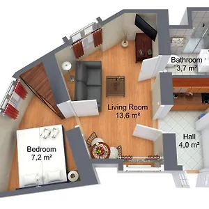 Apartamento Seven Angels, Praga